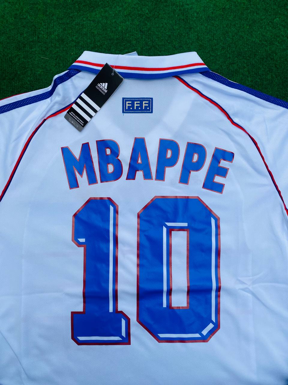 France Mbappe Retro Jersey – Detailed View