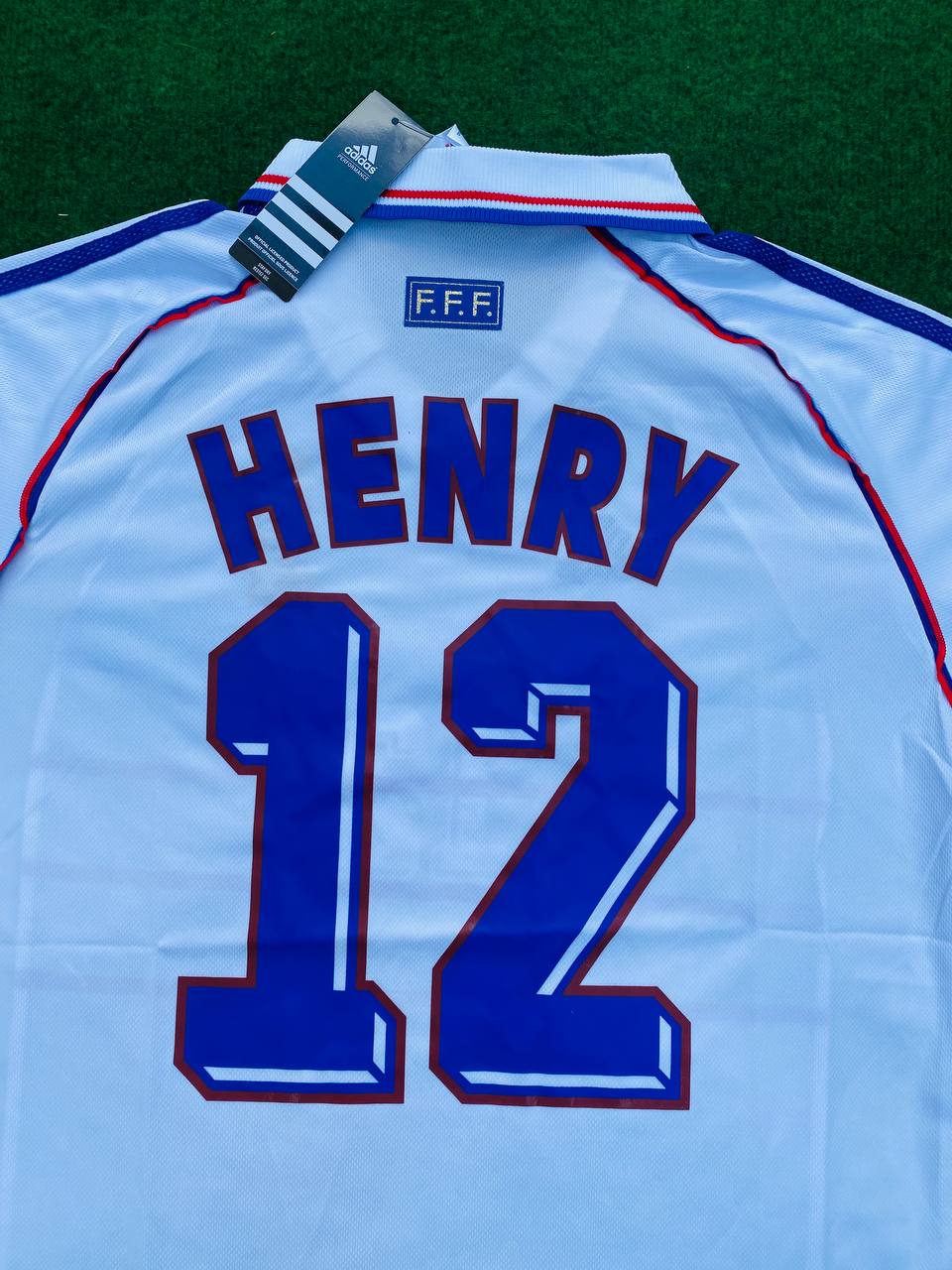 Thierry Henry – France 1998 World Cup White Retro Jersey – | | Retro – 7