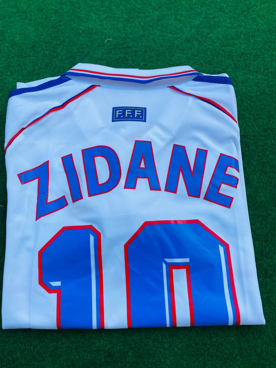 Zinedine Zidane France 1998 World Cup Retro Jersey – 4