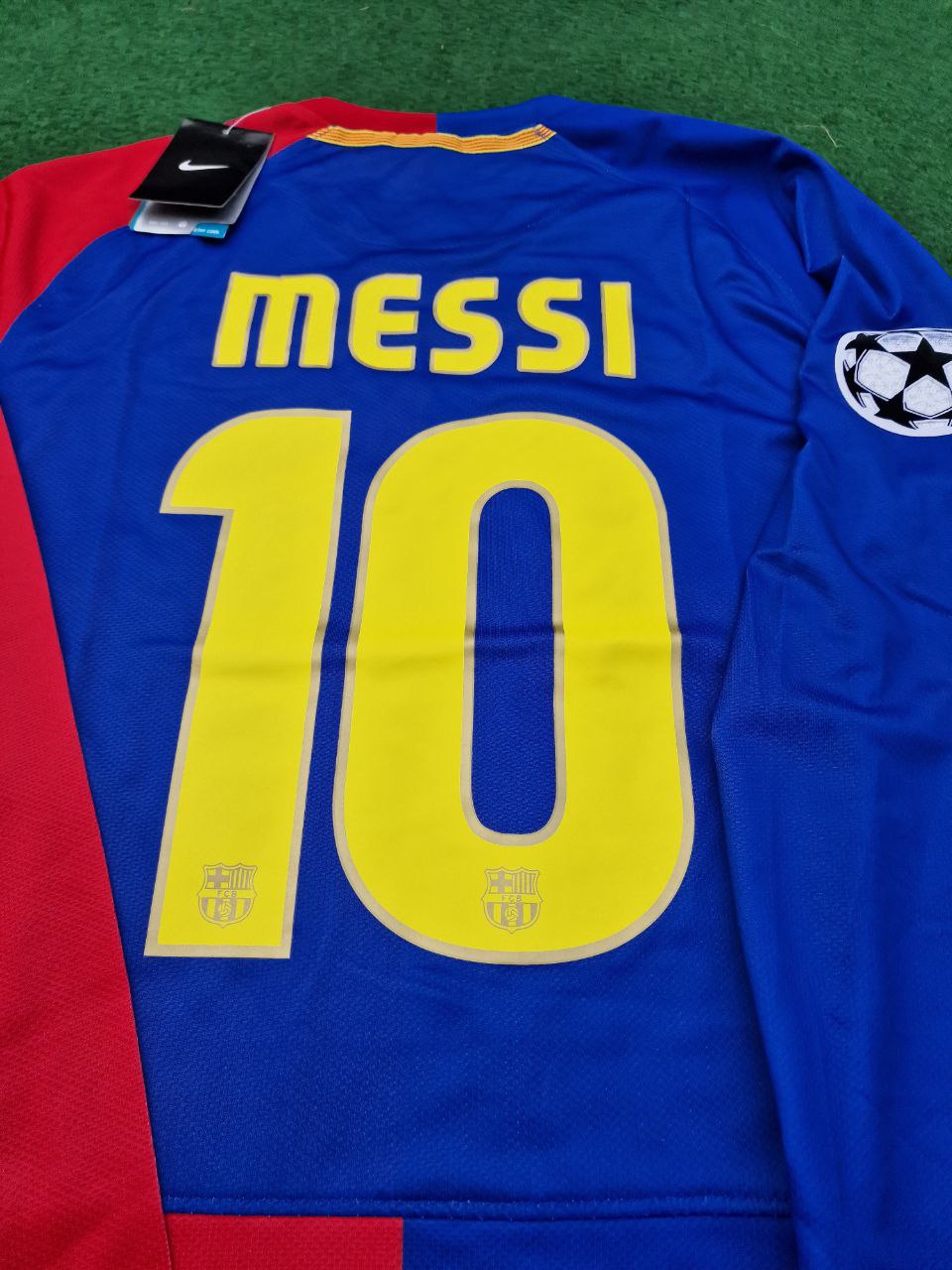 Lionel Messi Barcelona 2009 Champions League Final Retro Jersey – 5
