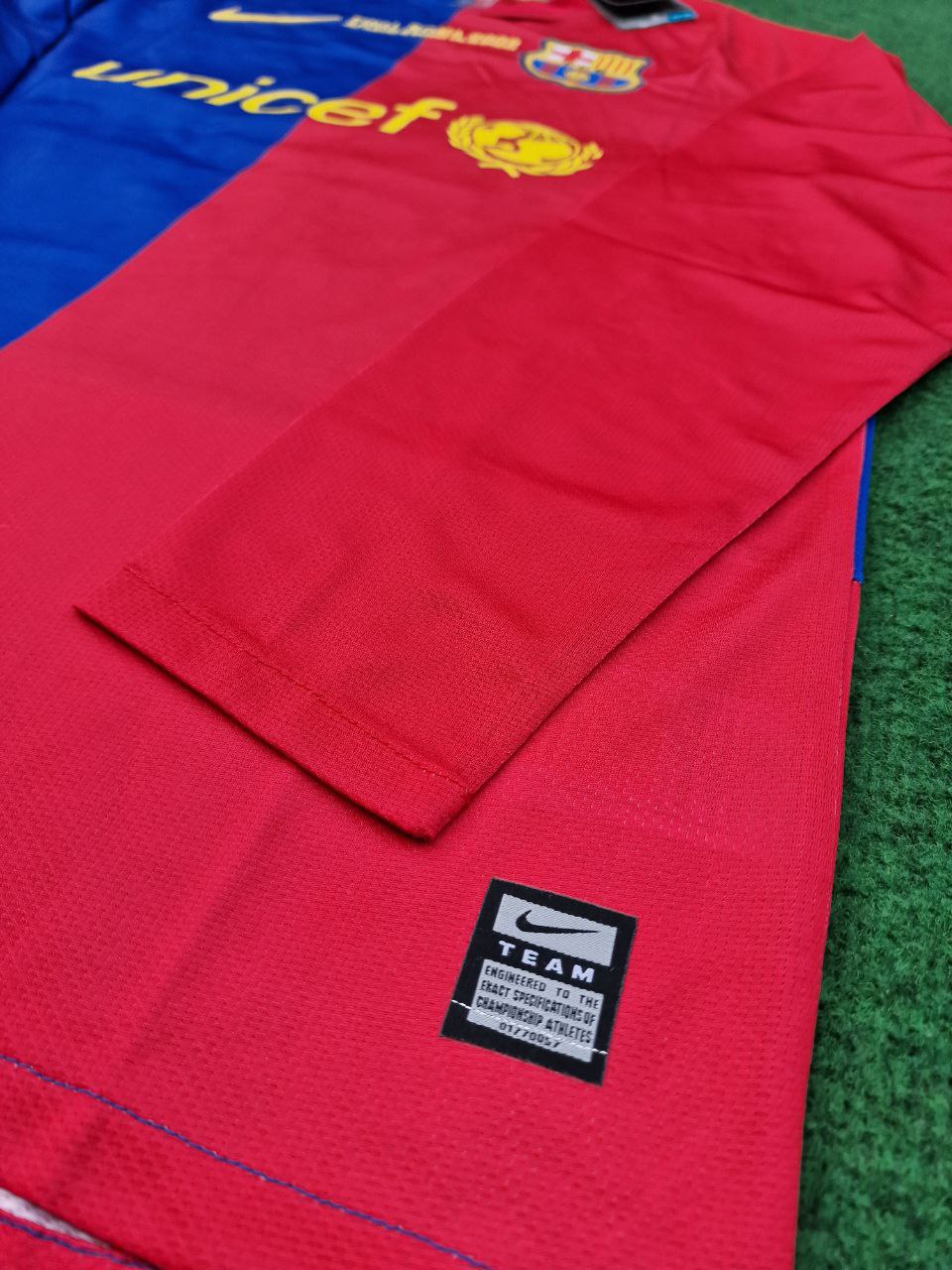 2009 Sergio Busquets Barcelona Champions League Final Retro Football Jersey – 5