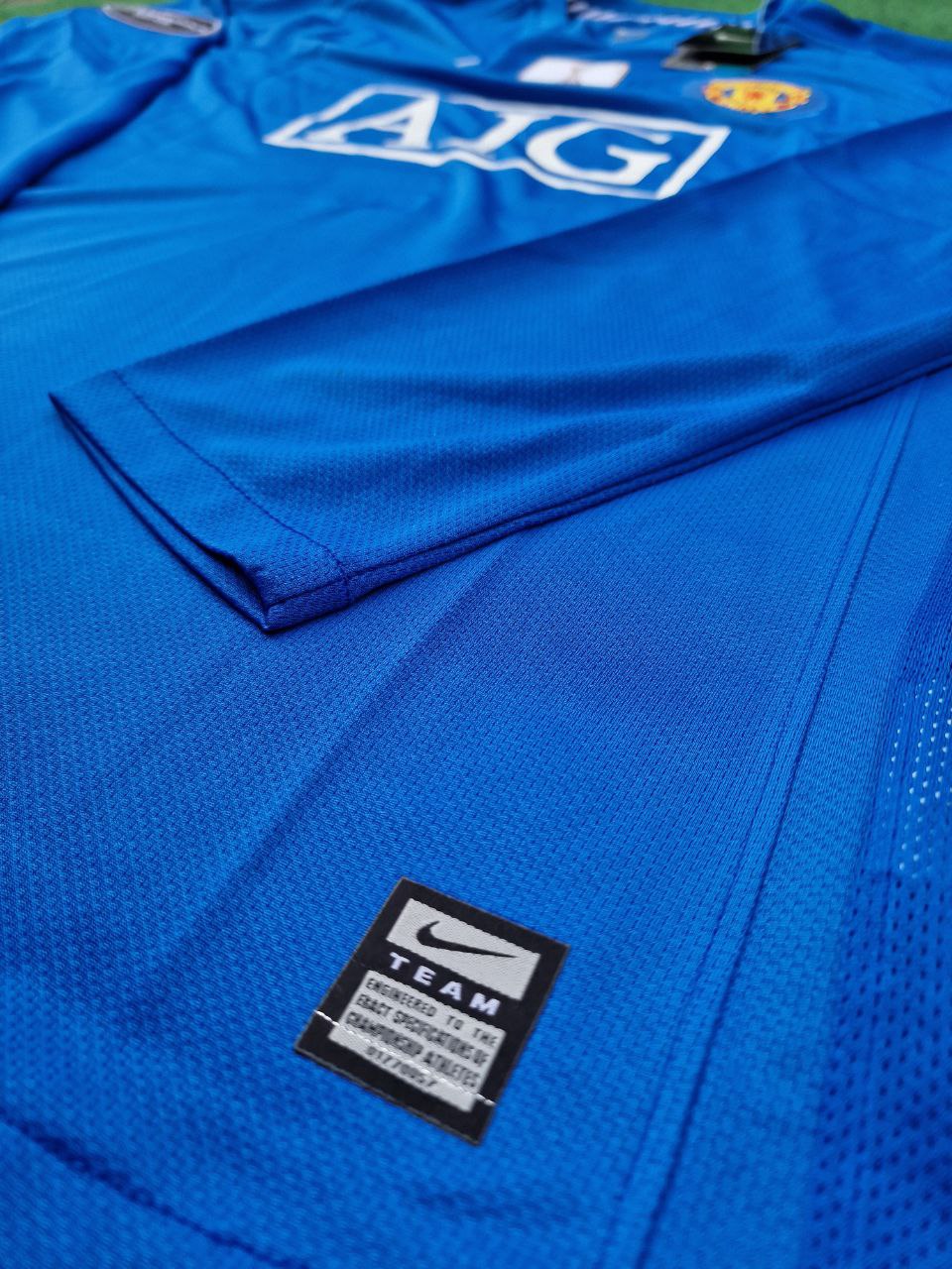 2008/09 Cristiano Ronaldo Manchester United Blue Kids Kit Football Jersey for Children – 12