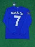 Cristiano Ronaldo Manchester United 2008 Fifa World Cup Champions League Patch Retro Jersey – Back View