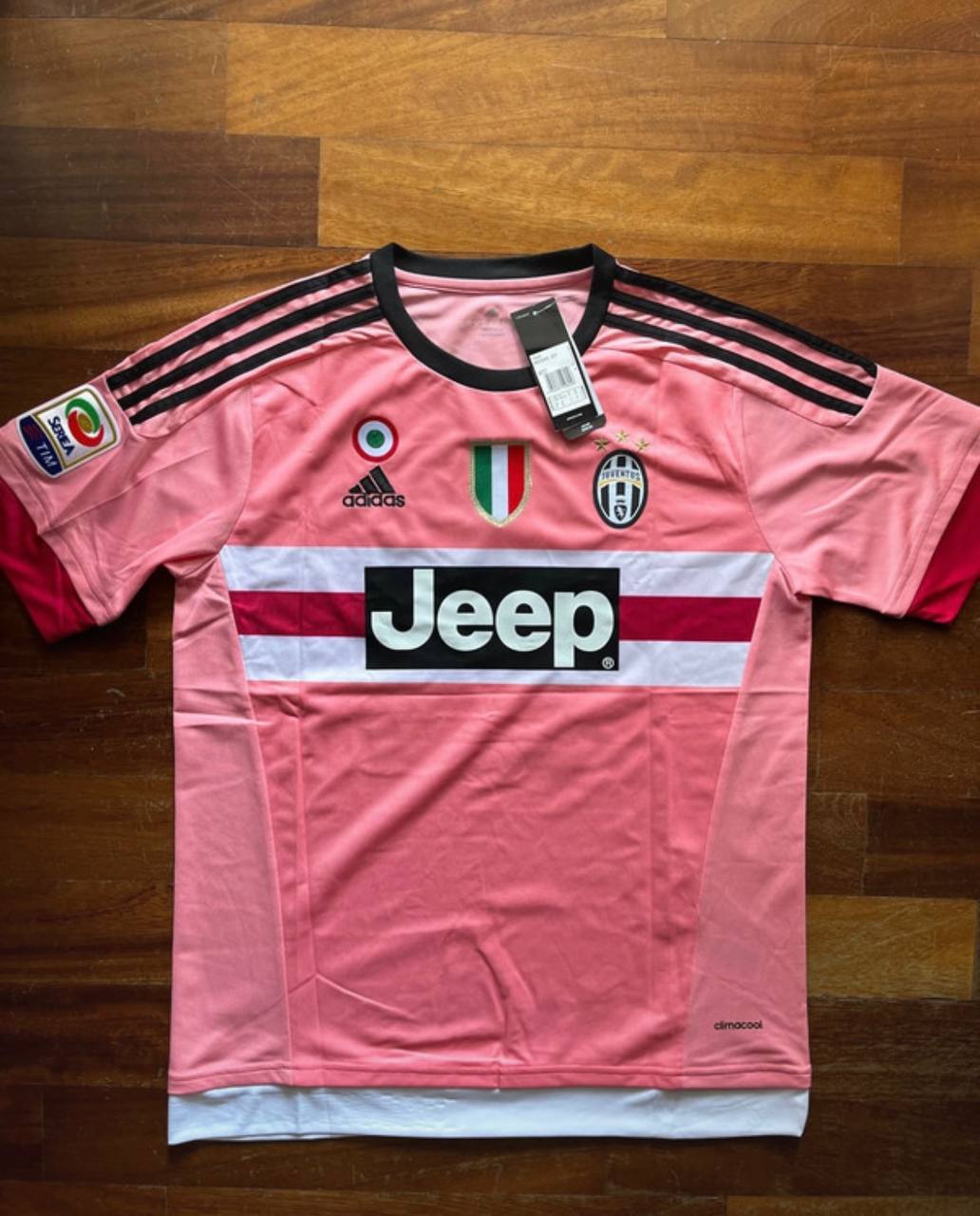 2015/16 Juventus Retro Pink Jersey – Paulo Dybala – 4