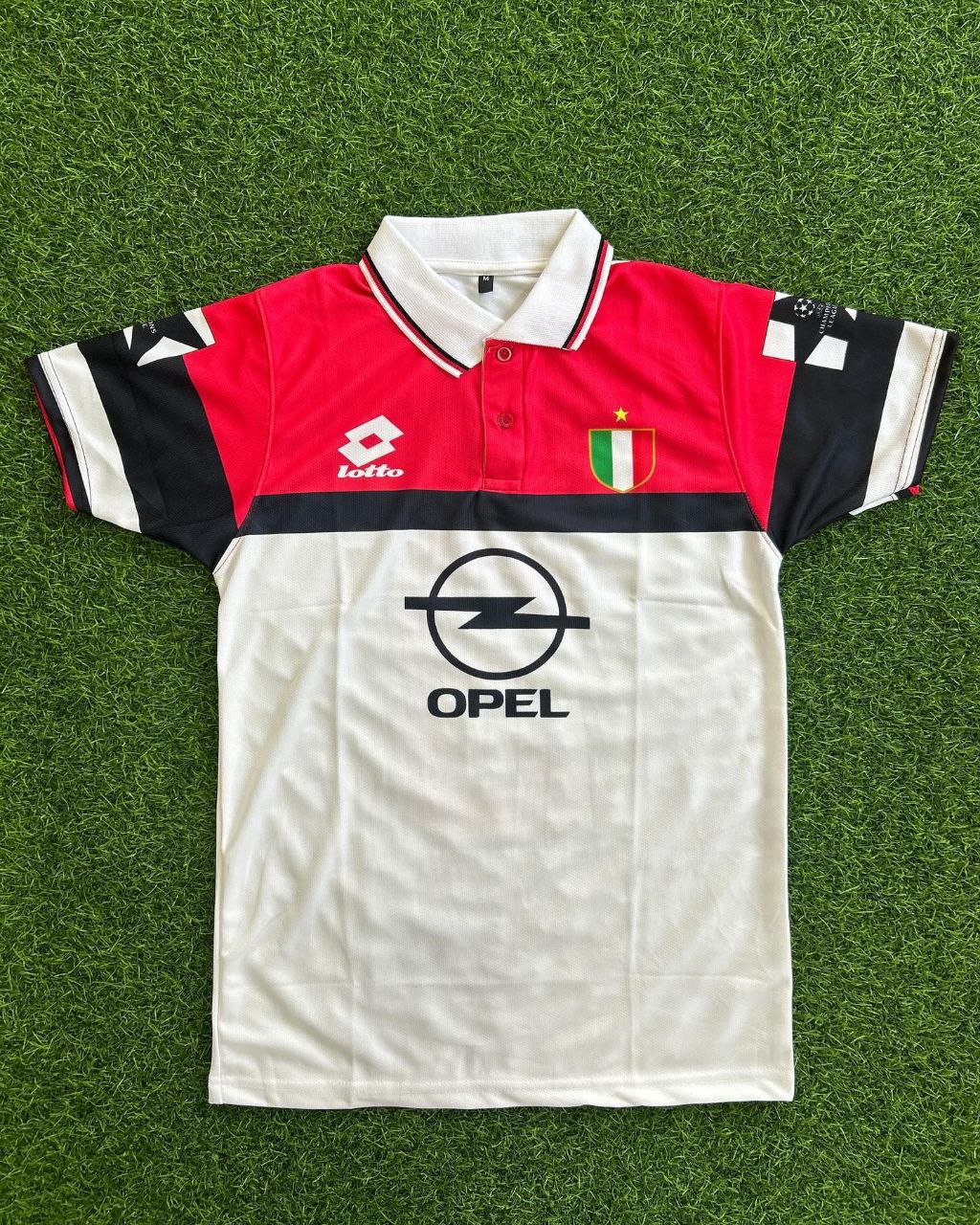 Paolo Maldini AC Milan Retro Jersey – Front View