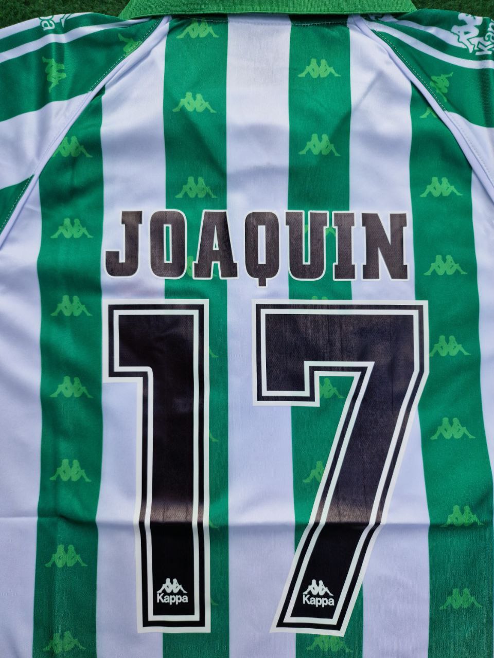 Joaquin Real Betis Retro Football Jersey – Detailed View