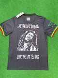 Bob Marley Special Edition Football Jersey T-shirt – Back View