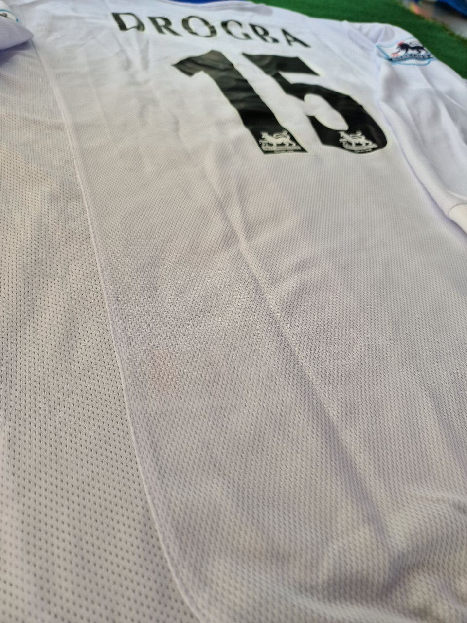 Didier Drogba Chelsea Away 2004 Retro Football Jersey – 5