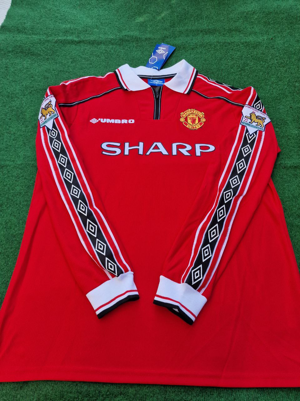 Wayne Rooney 10 - Manchester United Red Long Sleeve Football Jersey – 4