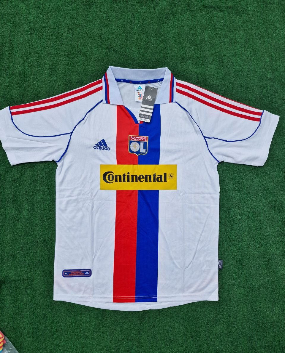Olympique Lyonnais 2000/01 Retro Jersey – Front View