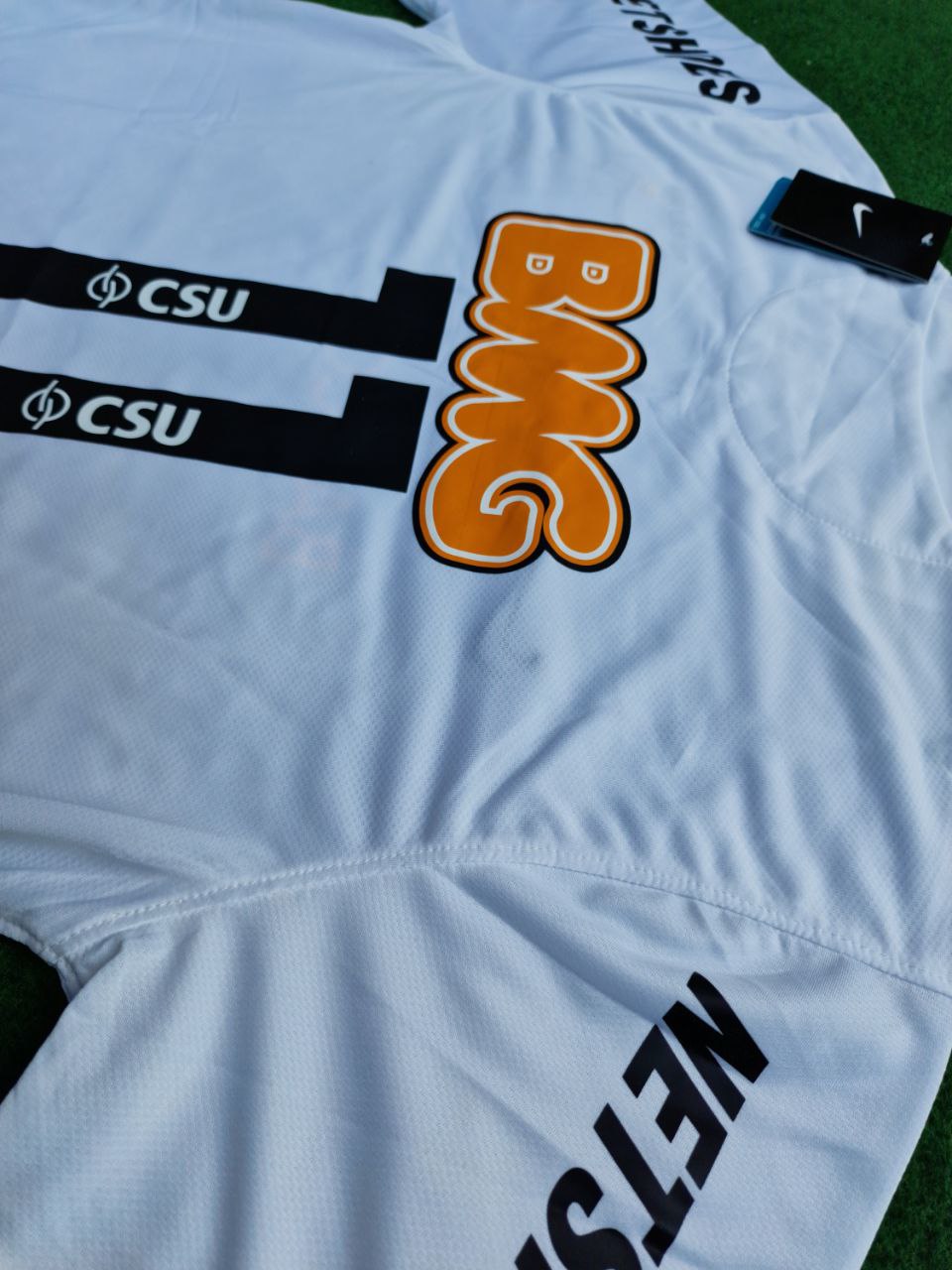 Neymar Jr Santos FC White Retro Football Jersey – 10