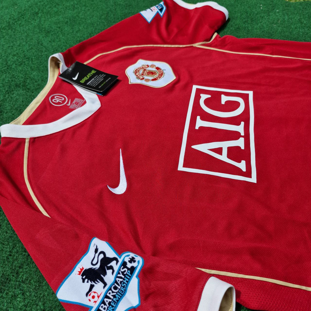 Cristiano Ronaldo #cr7 Manchester United 2006/07 Red Jersey – 7
