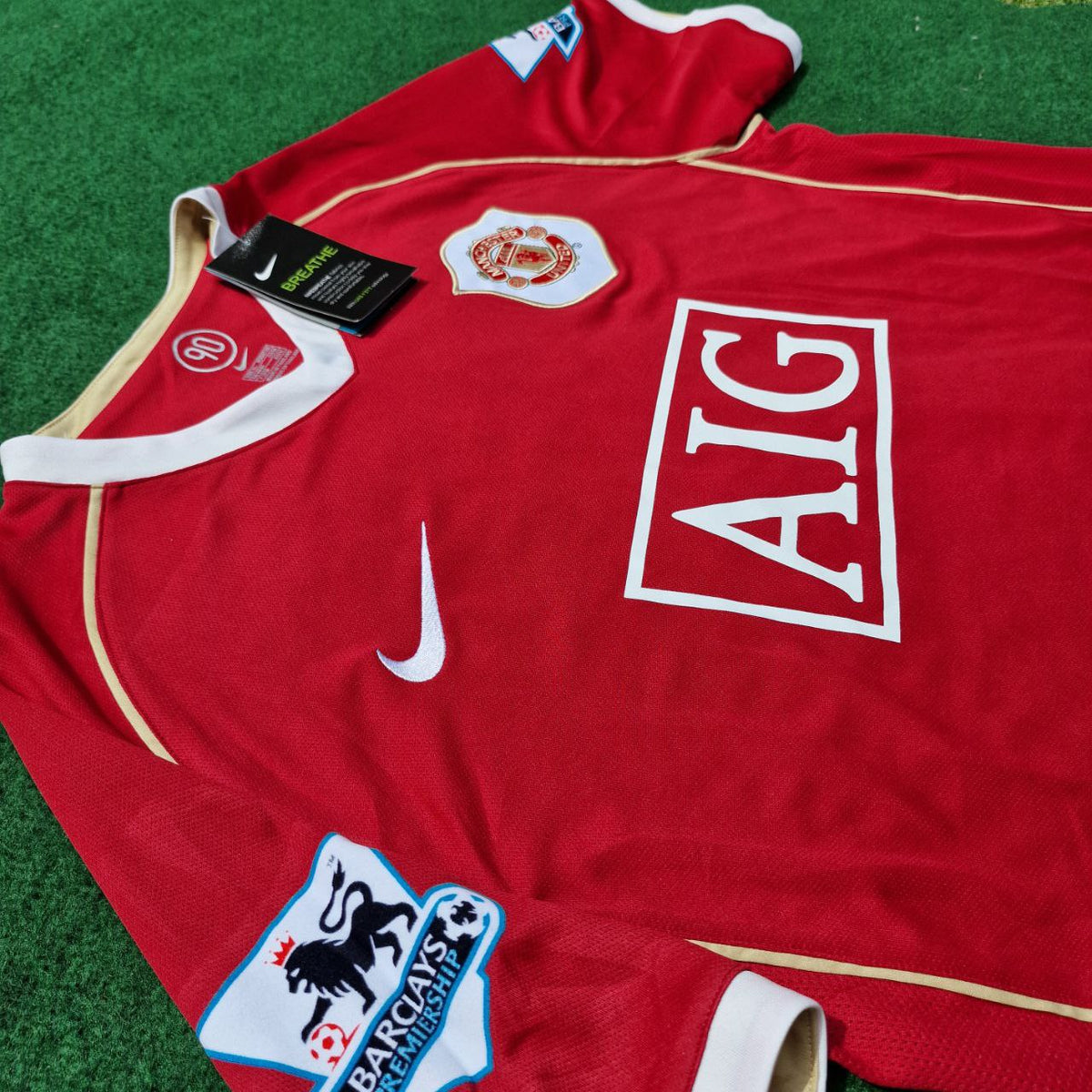 Cristiano Ronaldo #cr7 Manchester United 2006/07 Red Jersey – 7