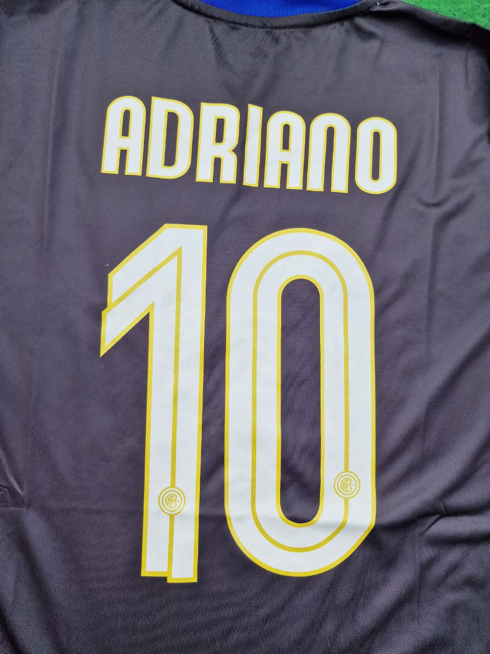 2008/09 Adriano #10 Inter Milan Retro Football Jersey – 4