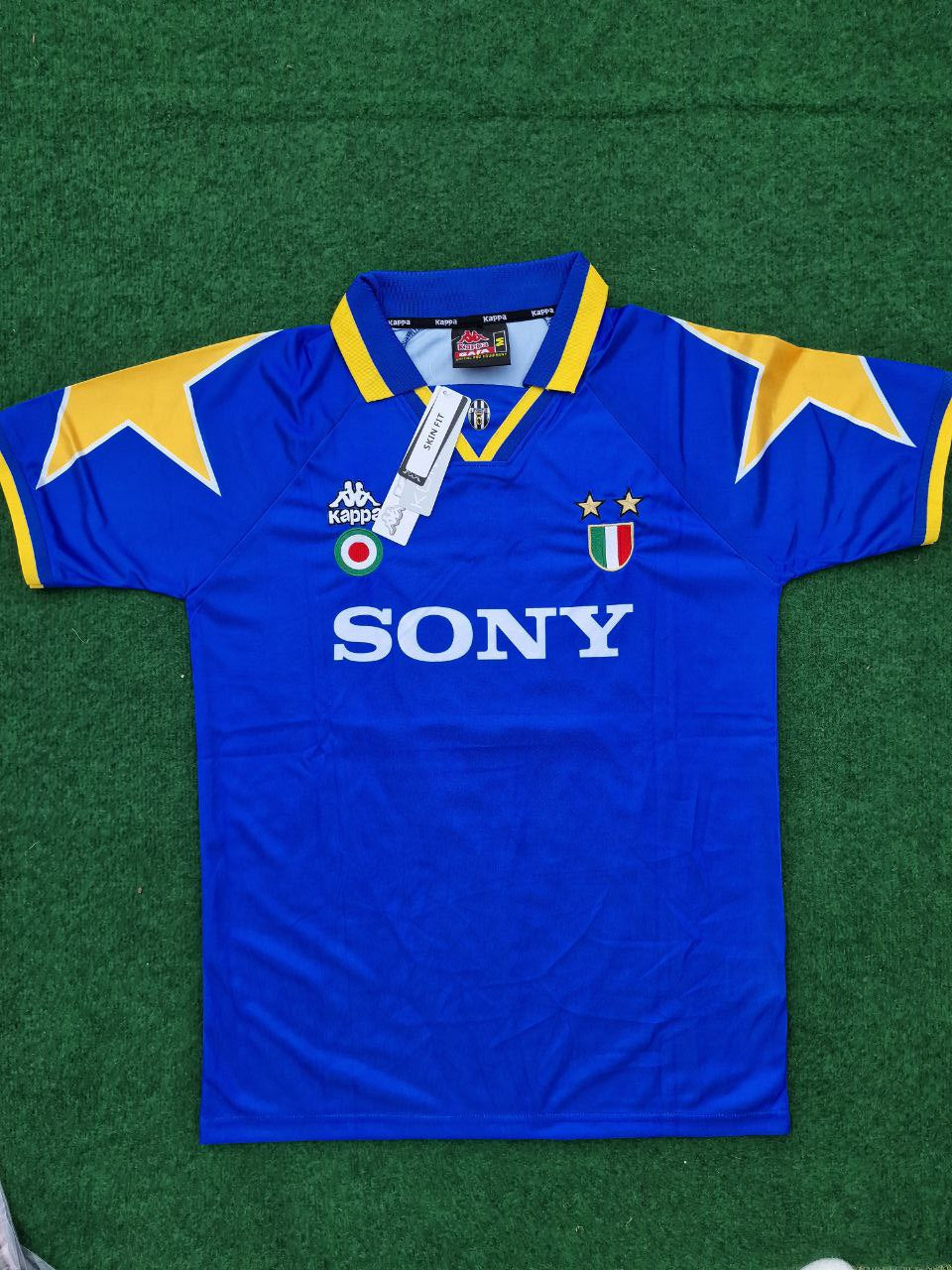 1995 Gianluca Pessotto 22 Juventus 1997 Retro Football Jersey – 7