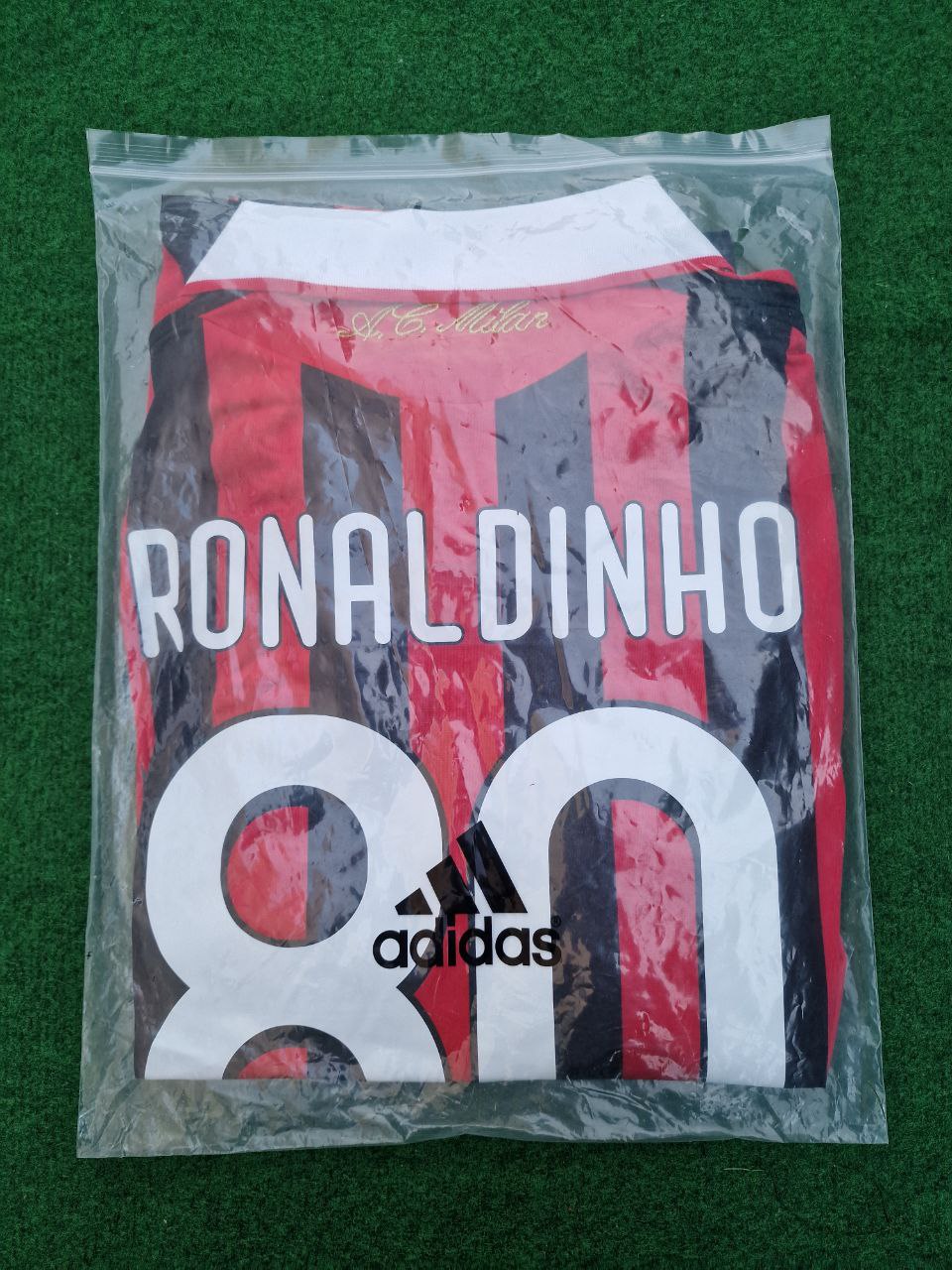 Ronaldinho Milan 2009 2011 Retro Long Sleeve Jersey – 7