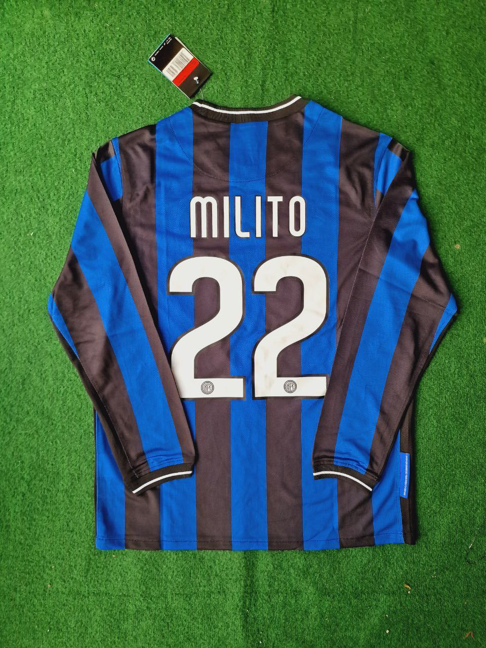 Diego Milito - Inter 2010 Champions League Final Jersey – Back View