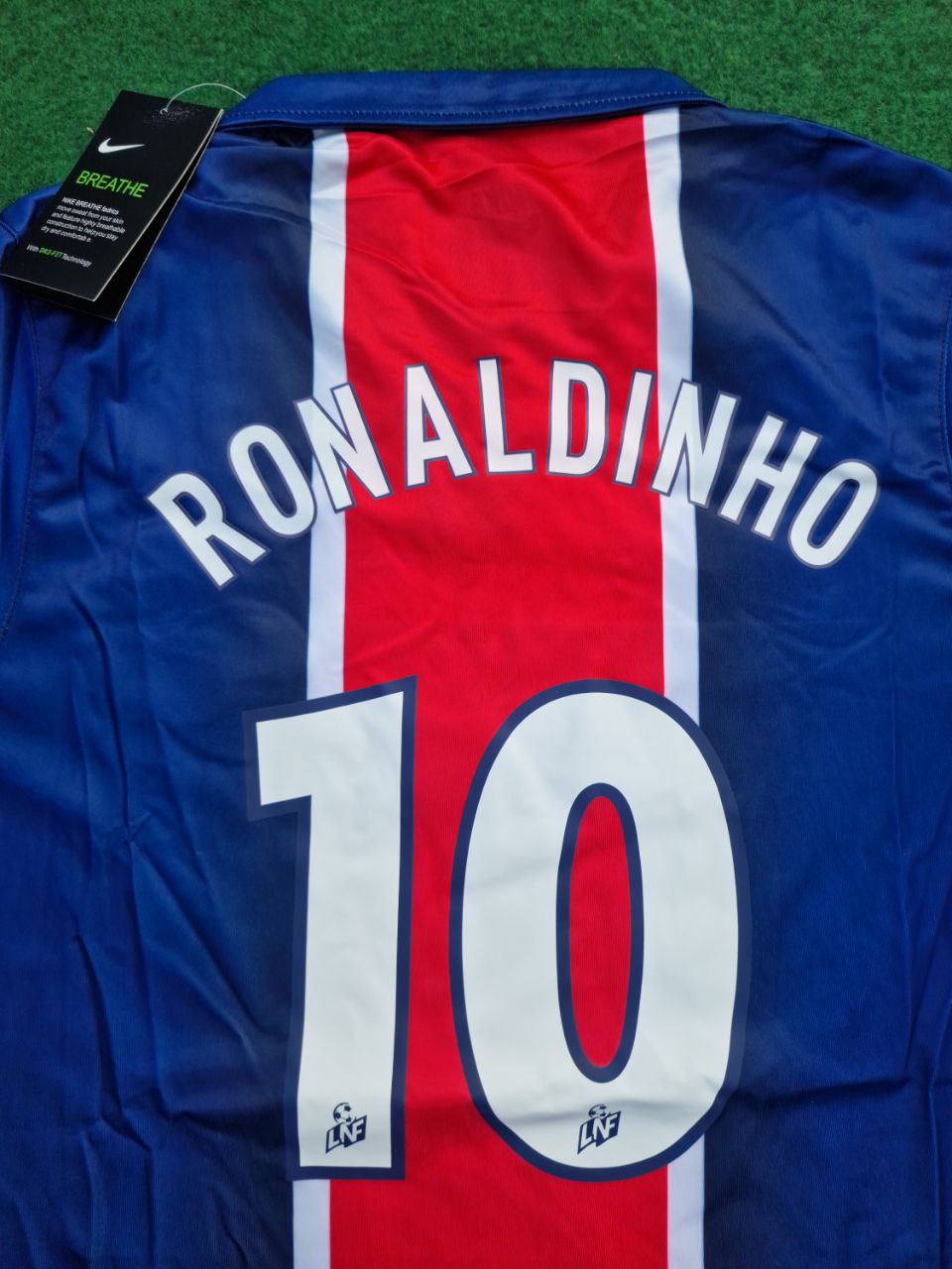 Ronaldinho Gaucho Retro Black Football Jersey Collection – Front View