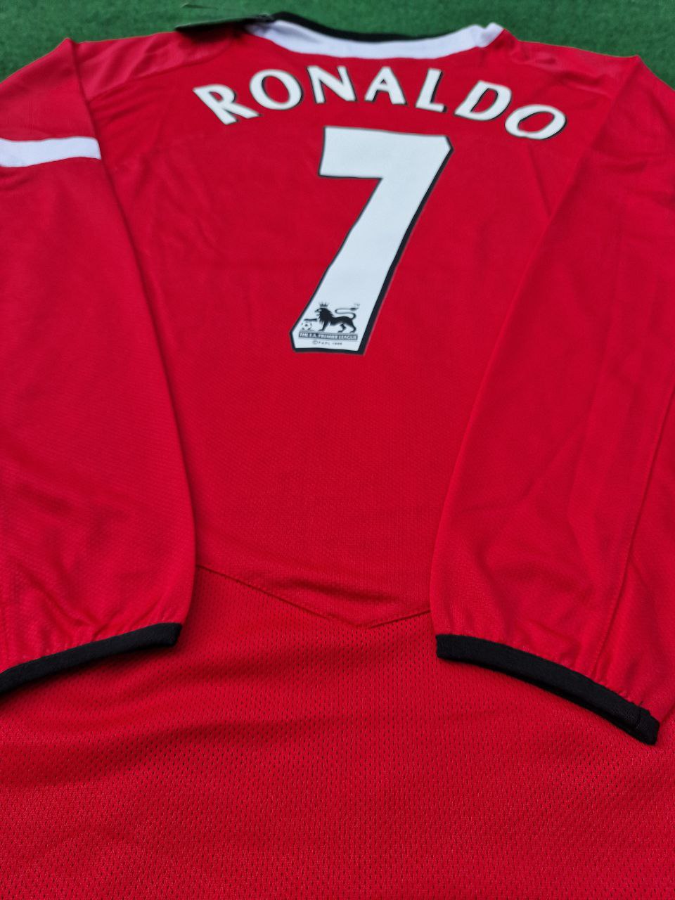 Cristiano Ronaldo Manchester United 2005 EPL Patch Retro Kit Jersey – 5