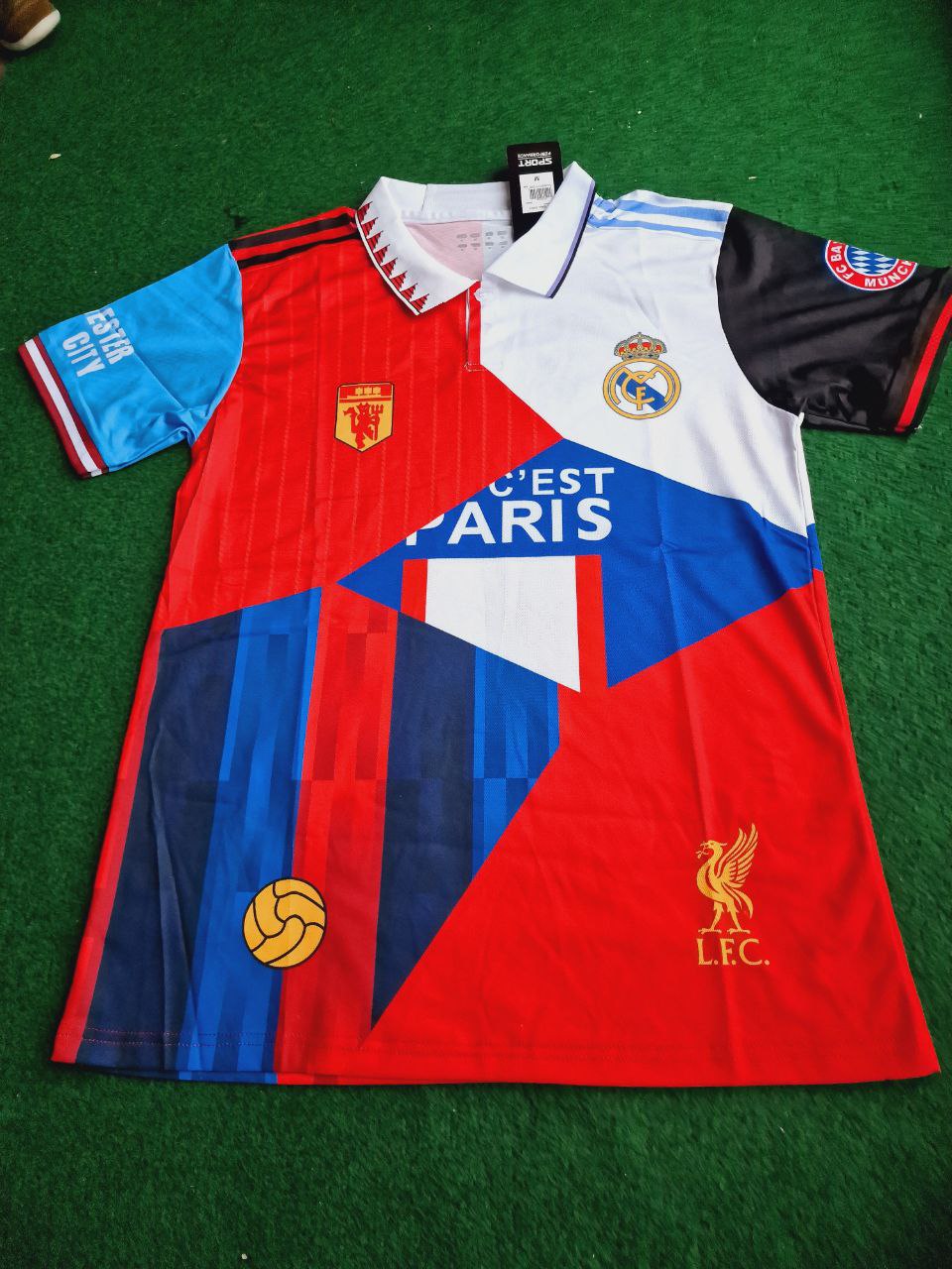Kombo Mix Football Jersey – Detailed View