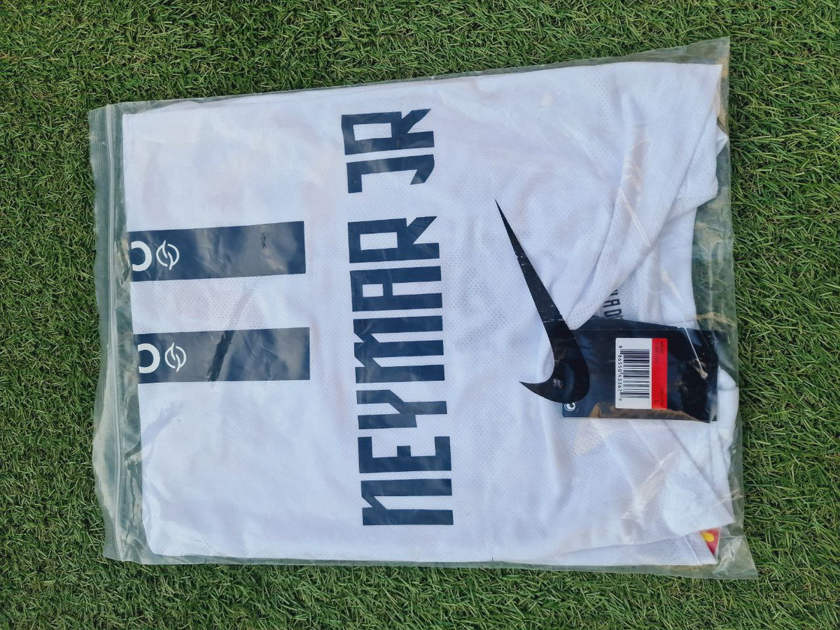 Neymar Jr Santos FC White Retro Football Jersey – 6