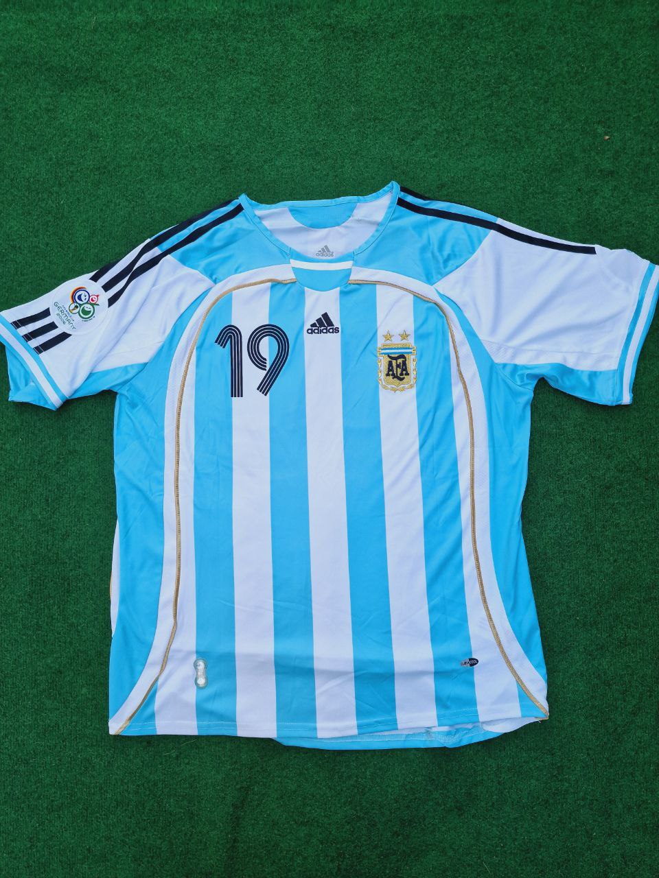Lionel Messi Argentina 2006 World Cup Retro Soccer Jersey – 4