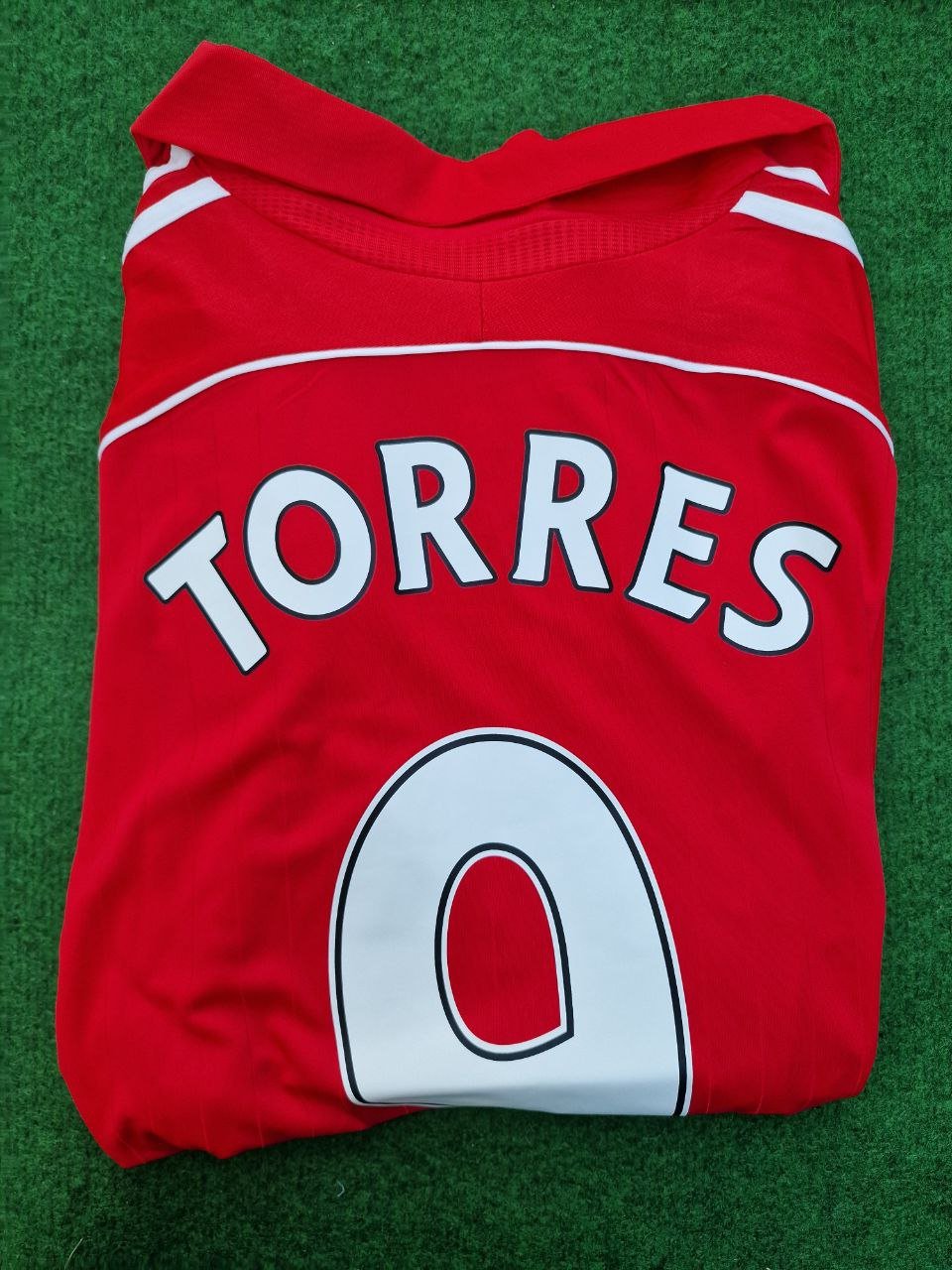 Fernando Torres Liverpool Long Sleeve Retro Football Jersey – 8
