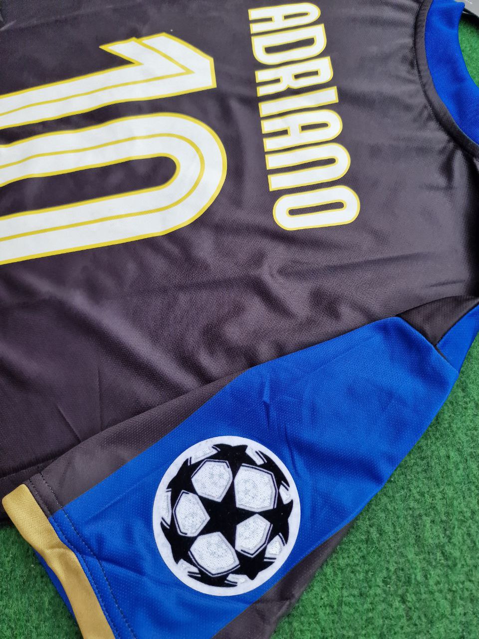 2008/09 Adriano #10 Inter Milan Retro Football Jersey – 5