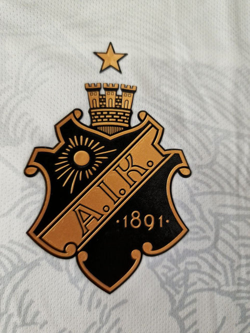 AIK Stockholm Sweden 100th Year Special Edition Football Jersey – Back View