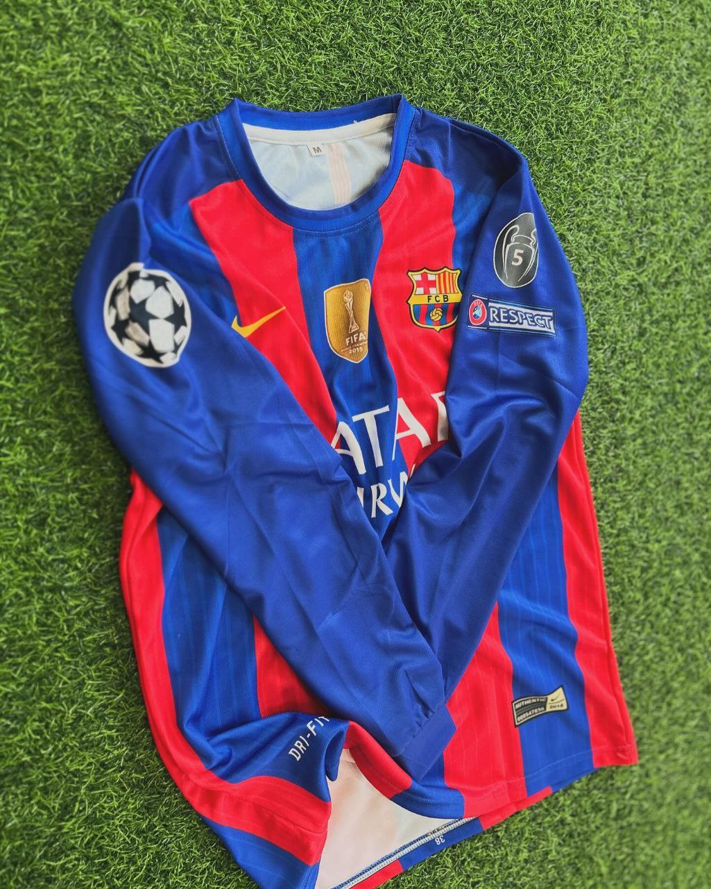 Arda Turan Barcelona 2016 Special Edition Patch Soccer Jersey – 4