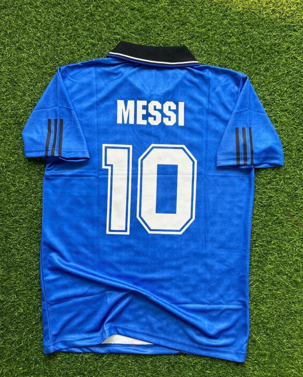 Lionel Messi Argentina Blue Football Jersey – Back View