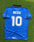 Lionel Messi Argentina Blue Football Jersey – Back View