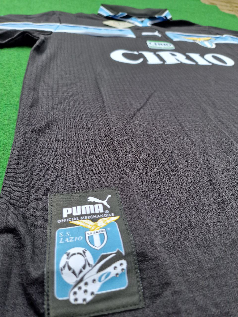 2000 Lazio Black Retro Football Jersey – 7