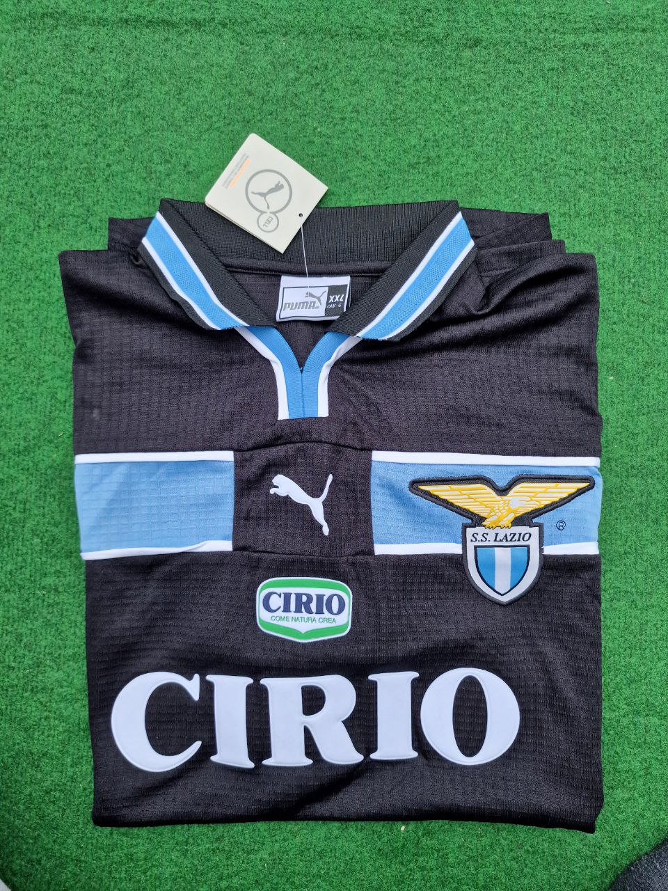 2000 Lazio Black Retro Football Jersey – 8