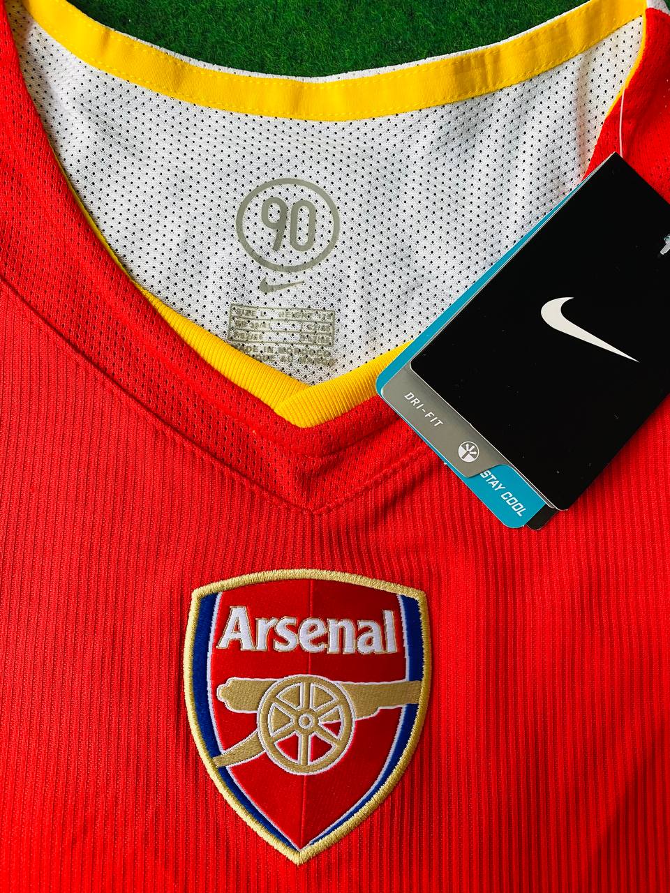 Dennis Bergkamp Arsenal Retro Long Sleeve Kit Jersey – 4