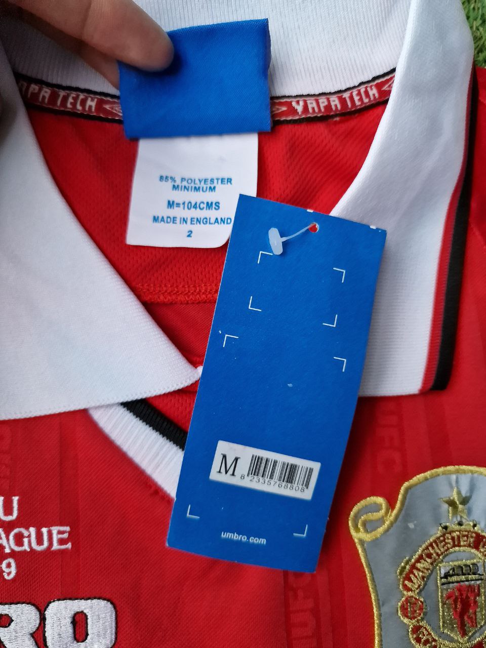 1999 David Beckham Manchester United Champions League Final Retro Football Jersey Collection – 5