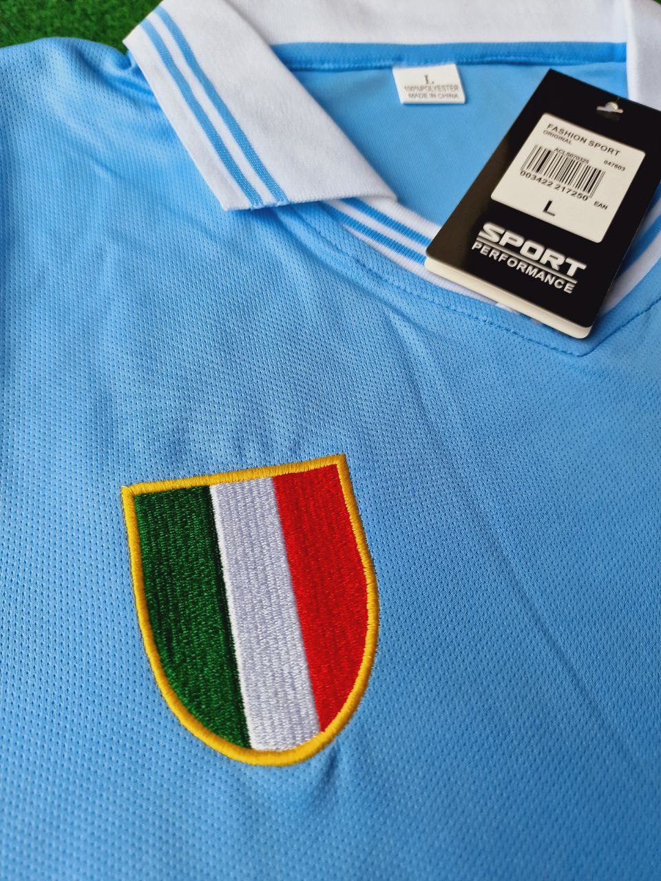 Diego Armando Maradona 10 - Napoli 1986 1987 Retro Football Jersey – 7