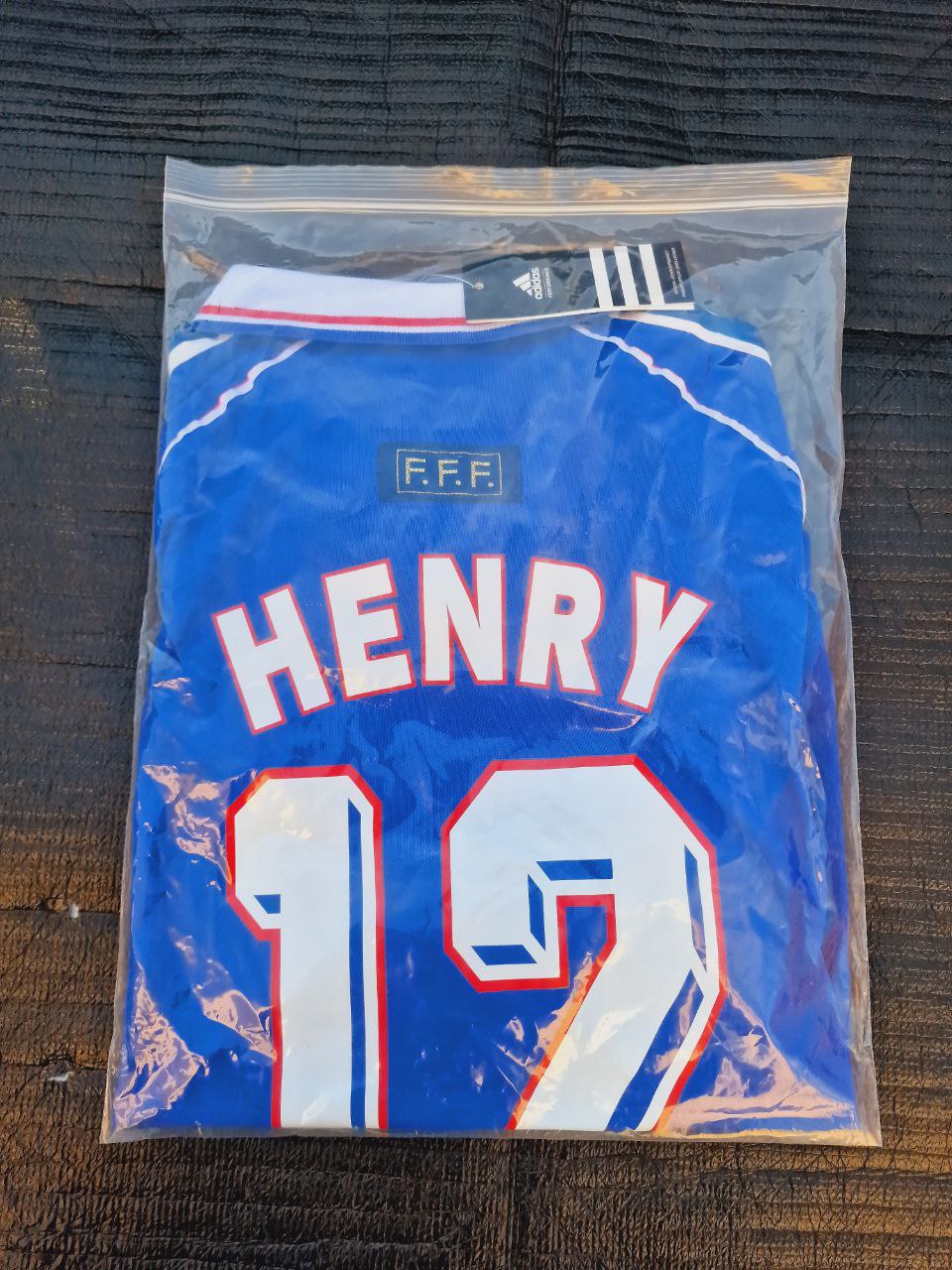 Thierry Henry France 1998 World Cup Retro Football Jersey – 8