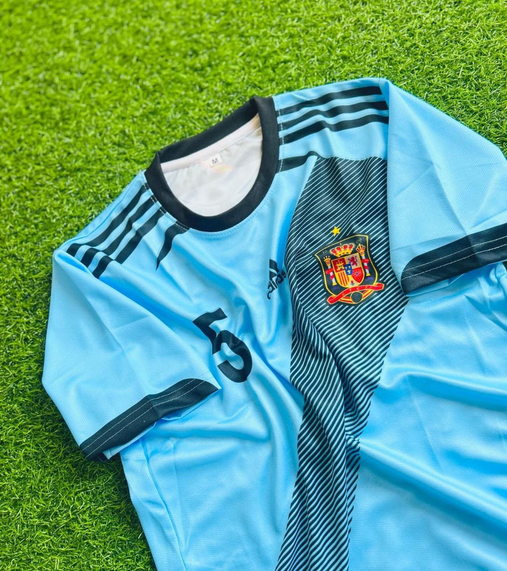 Carles Puyol 12/13 Spain Retro Jersey – 6