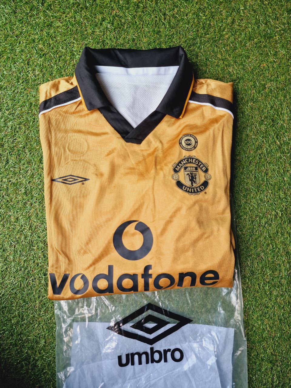 Manchester United 01/02 Reversible Away Shirt Retro Football Jersey – 5