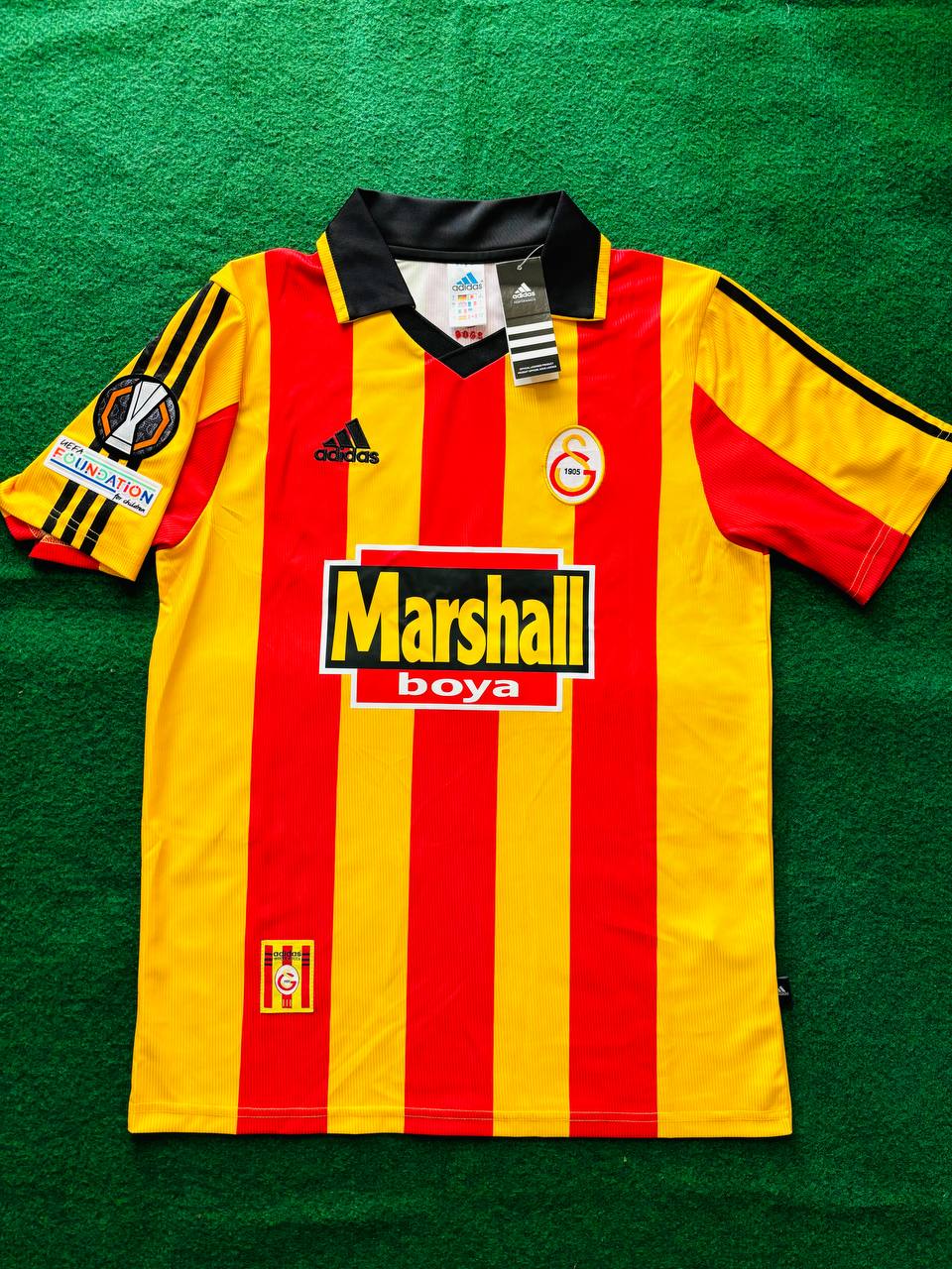 2000 Galatasaray Gheorge Hagi UEFA Retro Nostalji Formasi Football Home Football Jersey – 4