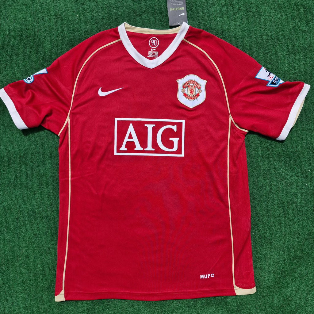 Cristiano Ronaldo #cr7 Manchester United 2006/07 Red Jersey – 4
