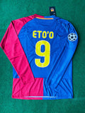 Samuel Eto'o Barcelona 2009 Champions League Final Retro Jersey – Back View