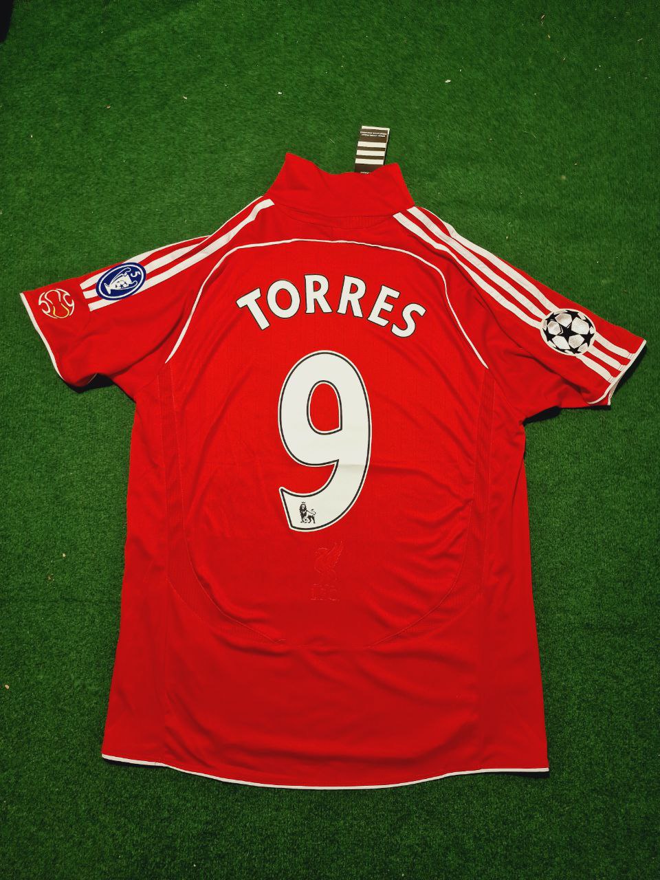 2006 Liverpool 2008 Season Premier League Red Retro Football Jersey – 4