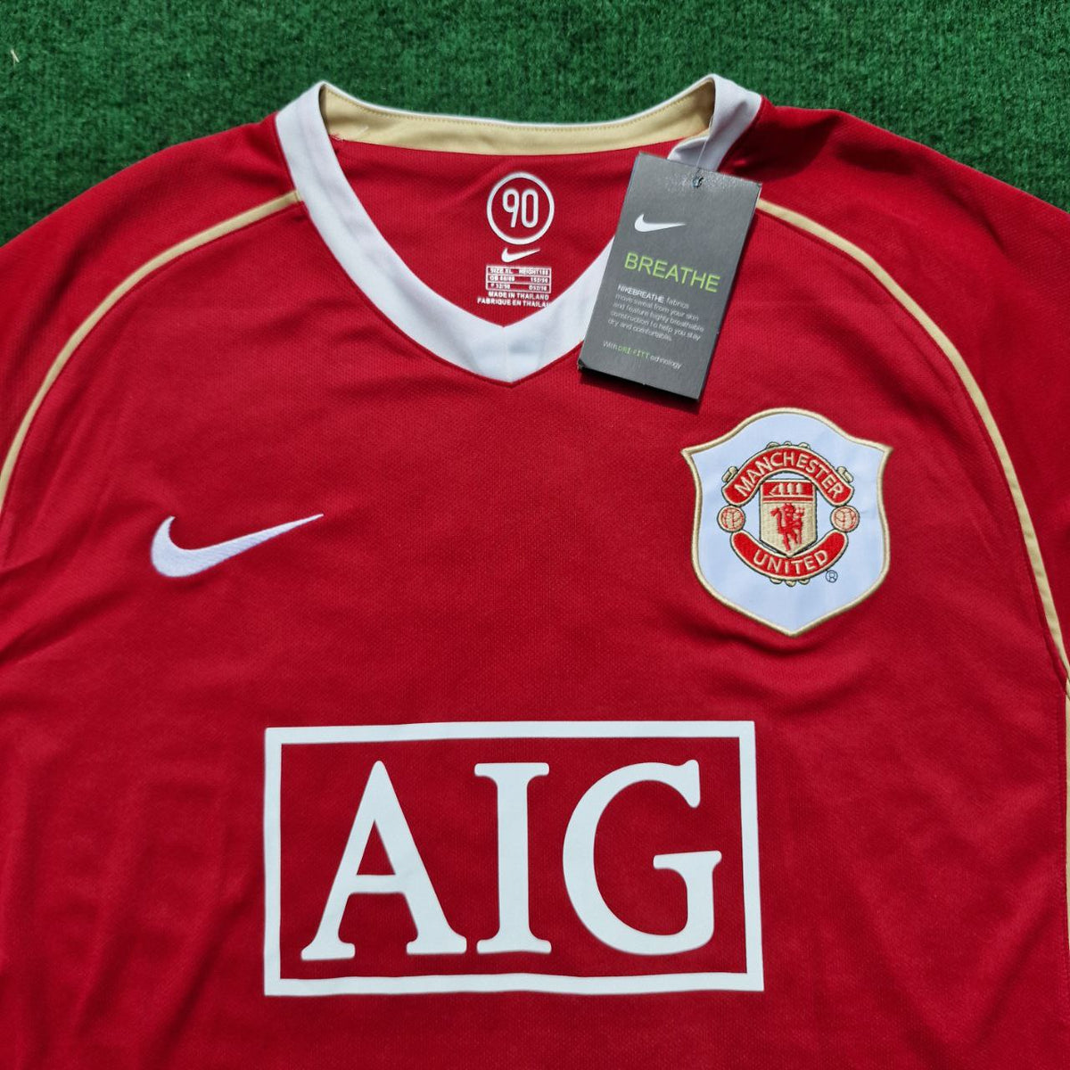 Cristiano Ronaldo #cr7 Manchester United 2006/07 Red Jersey – 6