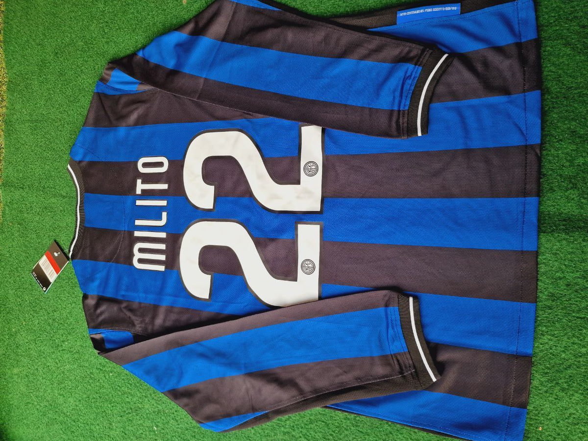 Diego Milito - Inter 2010 Champions League Final Jersey – Front View