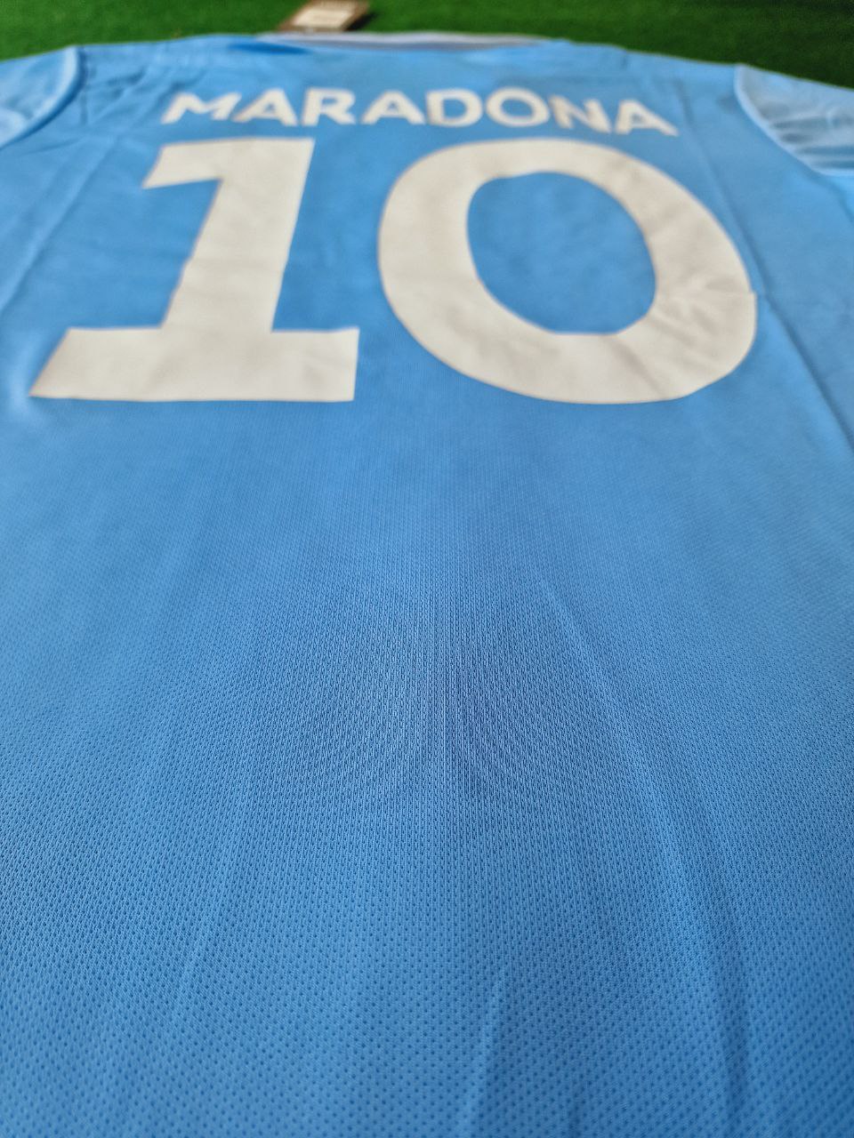 Diego Armando Maradona 10 - Napoli 1986 1987 Retro Football Jersey – 5