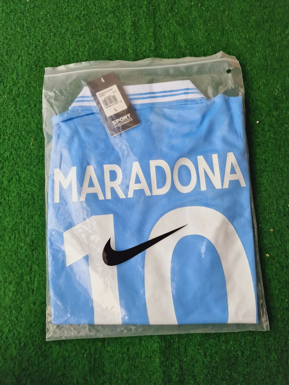 Diego Armando Maradona 10 - Napoli 1986 1987 Retro Football Jersey – 8