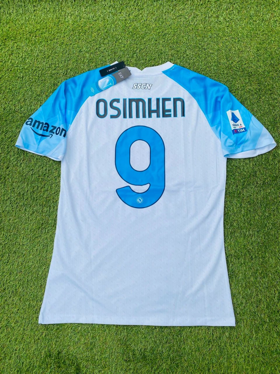 Victor Osimhen Napoli Football Jersey – Back View