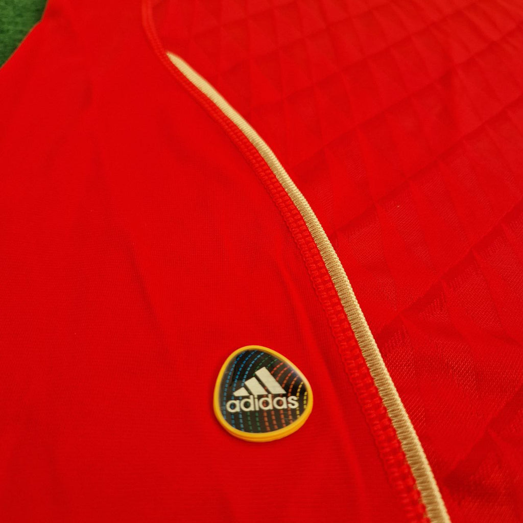 Liverpool 2010 2012 Season Long Sleeves Red Retro Jersey – Daniel Agger – 6